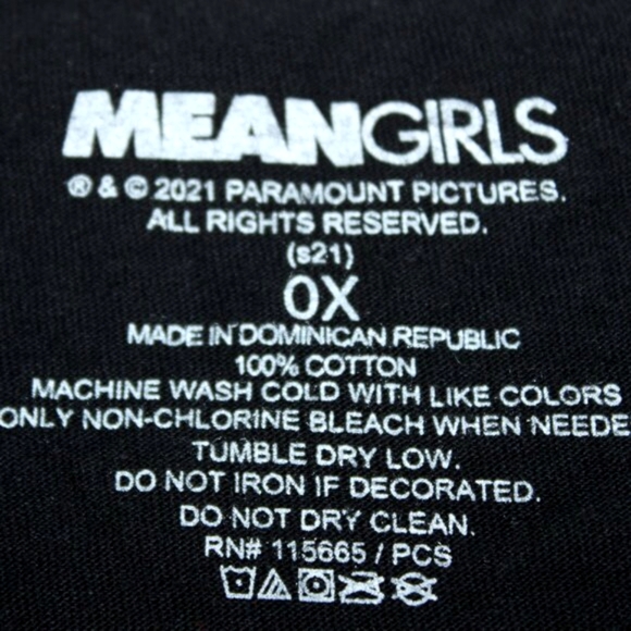 NWT Forever 21 Mean Girls Cropped Tee - Size 0X - Picture 2 of 7